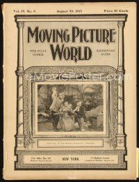 5b079 MOVING PICTURE WORLD exhibitor magazine Aug 30, 1913 Last Days of Pompeii,Antony & Cleopatra