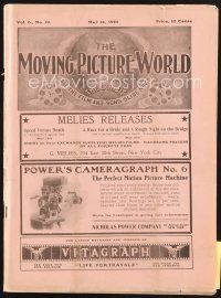 5b078 MOVING PICTURE WORLD exhibitor magazine May 14, 1910 Vitagraph fantasy The Three Wishes!