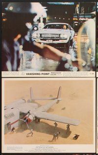 5b037 LOT OF 44 COLOR 8X10 STILLS '60s-70s Vanishing Point, Flight of the Phoenix & more!