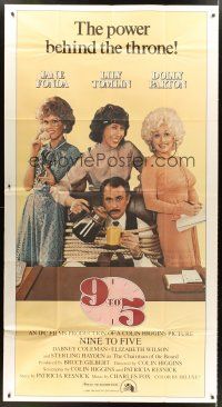 5c549 9 TO 5 int'l 3sh '80 Dolly Parton, Jane Fonda & Lily Tomlin w/tied up Dabney Coleman!
