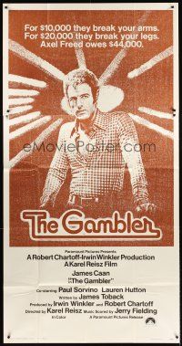5c584 GAMBLER int'l 3sh '74 James Caan is a degenerate gambler who owes the mob $44,000!