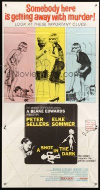 5c686 SHOT IN THE DARK 3sh '64 Blake Edwards directed, Peter Sellers & sexy Elke Sommer!