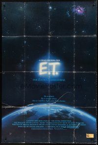 5c005 E.T. THE EXTRA TERRESTRIAL 40x60 '82 Spielberg classic, never before seen different image!