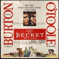 5c136 BECKET 6sh '64 Richard Burton in the title role, Peter O'Toole, John Gielgud