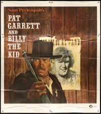 5c204 PAT GARRETT & BILLY THE KID 6sh '73 Sam Peckinpah, Bob Dylan, James Coburn, Lesser art!