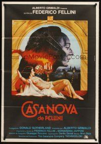 5c408 FELLINI'S CASANOVA Argentinean '77 Il Casanova di Federico Fellini, best different sexy art!