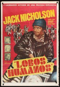 5c489 REBEL ROUSERS Argentinean '70 completely different art of biker Jack Easy Rider Nicholson!