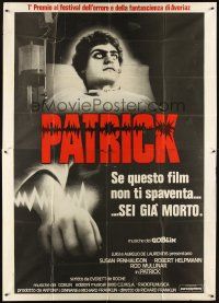 5c103 PATRICK Italian 2p '79 Australian horror, he was deaf, dumb & blind but had a 6th sense!