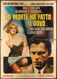 5c104 PLUCKED Italian 2p '67 sexy Gina Lollobrigida, Jean-Louis Trintignant