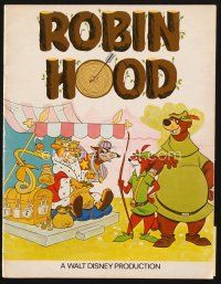 5d370 ROBIN HOOD English program '73 Walt Disney's cartoon version, the way it REALLY happened!
