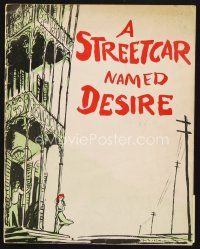 5d374 STREETCAR NAMED DESIRE stage play English program '49 Laurence Olivier & Vivian Leigh!