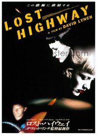 5d522 LOST HIGHWAY Japanese 7.25x10.25 '97 David Lynch, Bill Pullman, pretty Patricia Arquette!