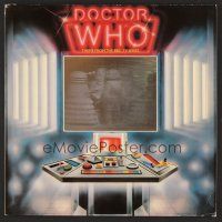 5d124 DOCTOR WHO TV record album '86 British science fiction tv series, theme music!