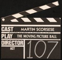 5d162 MARTIN SCORSESE movie clapper board '91 from The Moving Picture Ball awards show, cool!
