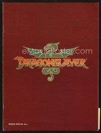 5d072 DRAGONSLAYER program '81 Walt Disney, cool fantasy images, Peter MacNicol!
