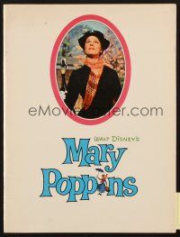 5d086 MARY POPPINS program '64 Julie Andrews & Dick Van Dyke in Disney's musical classic!