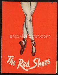 5d094 RED SHOES program '49 Michael Powell & Emeric Pressburger, dancer Moira Shearer!