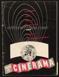 5d376 THIS IS CINERAMA English/South African program '52 Lowell Thomas narrated!