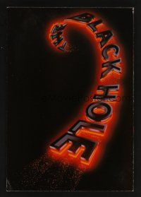 5d257 BLACK HOLE promo brochure '79 Disney sci-fi, Schell, Perkins, Forster & Yvette Mimieux!