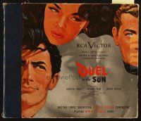 5d125 DUEL IN THE SUN 4 78 RPM soundtrack records '47 Jones, Peck & Cotten in King Vidor epic!