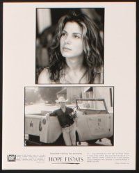 5d798 HOPE FLOATS presskit '98 Sandra Bullock, Harry Connick Jr., directed by Forest Whitaker!