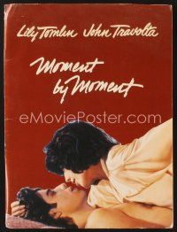 5d862 MOMENT BY MOMENT presskit '79 directed by Jane Wagner, Lily Tomlin & John Travolta!