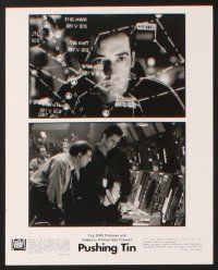 5d908 PUSHING TIN presskit '99 John Cusack, Billy Bob Thornton, Angelina Jolie!