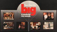 5d256 BIG promo brochure '88 great close-up of Tom Hanks who has a really big secret!
