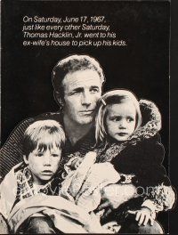 5d280 HIDE IN PLAIN SIGHT promo brochure '80 Department of Justice abducted James Caan's children!