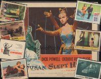 5e014 LOT OF 99 LOBBY CARDS '50s-80s Susan Slept Here, I A Woman, It Started with a Kiss & more!