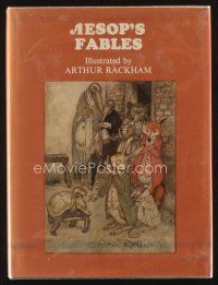 5e165 AESOP'S FABLES 15th edition English hardcover book '72 illustrated by Arthur Rackham!