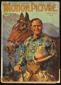 5e131 MOTION PICTURE magazine December 1919 great art of Douglas Fairbanks by Leo Sielke Jr.!