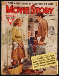 5e093 MOVIE STORY magazine October 1939 pretty Carole Lombard & Cary Grant in In Name Only!