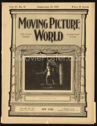 5e043 MOVING PICTURE WORLD exhibitor magazine September 13, 1913 Lubin, Vitagraph, Kalem & more!