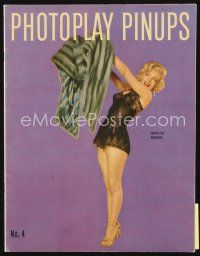 5e110 PHOTOPLAY PINUPS magazine '53 sexiest Marilyn Monroe, loaded with sexy full-color photos!