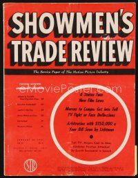 5e063 SHOWMEN'S TRADE REVIEW exhibitor magazine January 29, 1955 De Carlo in Tonight's the Night!