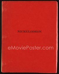 5e238 NICKELODEON final draft script December 8, 1975, screenplay by WD Richter & Peter Bogdanovich
