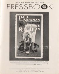 5e359 LIFE & TIMES OF JUDGE ROY BEAN pressbook '72 John Huston, art of Paul Newman by Amsel!