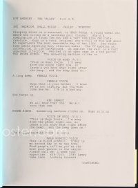 5e230 HUGO POOL script '97 screenplay by Robert Downey & Laura Downey!