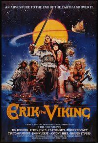 5f067 ERIK THE VIKING int'l 1sh '89 Tim Robbins in the title role, John Cleese, Eartha Kitt, Rooney!