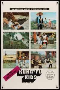 5f524 KUNG-FU KIDS 1sh '80 Lung Fei, Lau Lap Cho, wacky martial arts for children!