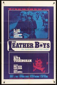 5f532 LEATHER BOYS 1sh '66 Rita Tushingham explores the frustrations of sexual conflict!