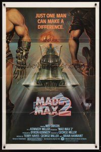 5f109 MAD MAX 2: THE ROAD WARRIOR int'l 1sh '81 Mel Gibson returns as Mad Max, art by R. Obrero!