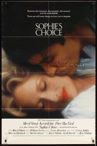5f145 SOPHIE'S CHOICE int'l 1sh '82 Pakula directed, Meryl Streep, Kevin Kline, Peter MacNicol!
