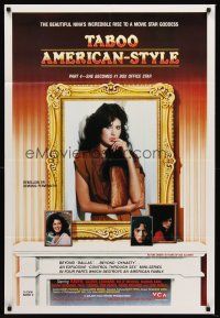 5f877 TABOO AMERICAN STYLE 4: THE EXCITING CONCLUSION video/theatrical 1sh '85 sexploitation, Raven