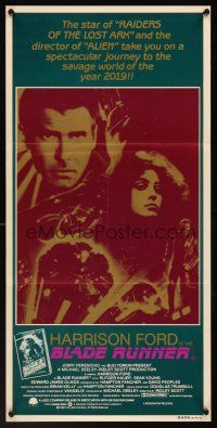 5g420 BLADE RUNNER Aust daybill '82 Ridley Scott sci-fi classic, Harrison Ford, Sean Young