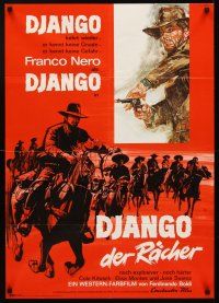5g155 AVENGER German '67 Texas addio, Franco Nero, spaghetti western!