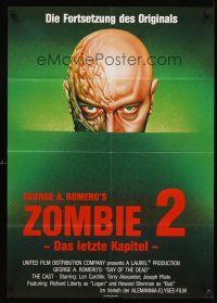 5g196 DAY OF THE DEAD German '85 George Romero's Night of the Living Dead zombie horror sequel!