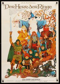 5g272 LORD OF THE RINGS German '78 Ralph Bakshi cartoon from classic J.R.R. Tolkien novel!