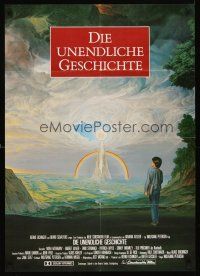 5g280 NEVERENDING STORY German '84 Wolfgang Petersen, great fantasy art by Ulde Rico!